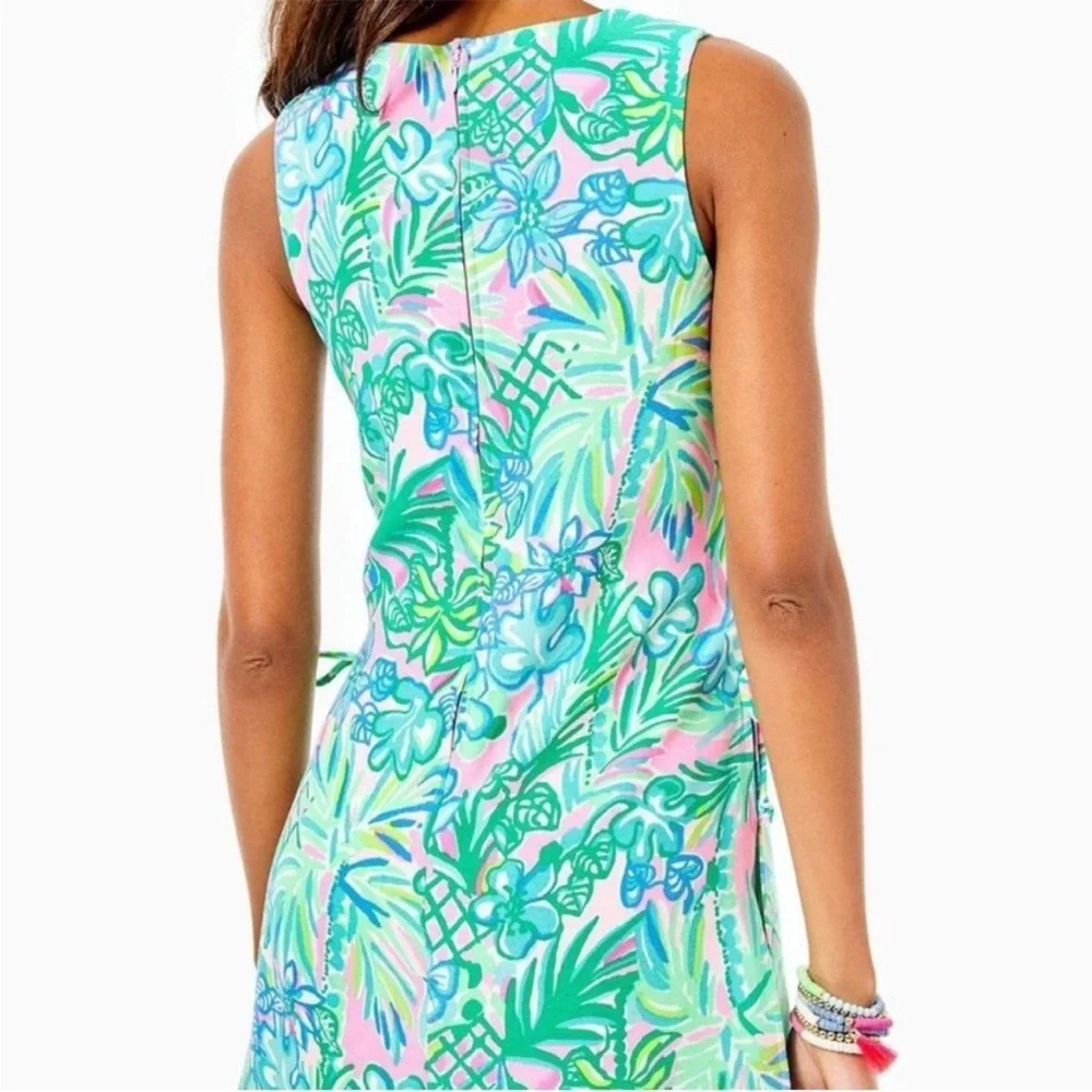 Lilly Pulitzer Donna square neck romper size 12 - Picture 4 of 13